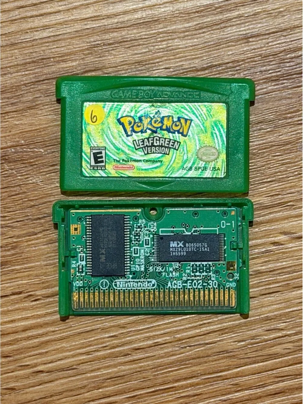 Pokémon Leaf Green for Gameboy advance